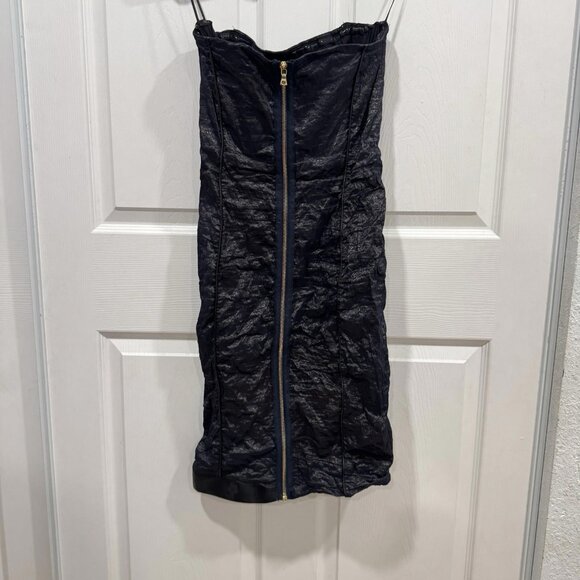 Yigal Azrouel Women’s Strapless Dress Bodycon Party Cocktail Brunch Size 8 - Picture 5 of 13